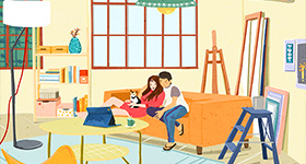 手绘插画设计 MG动画